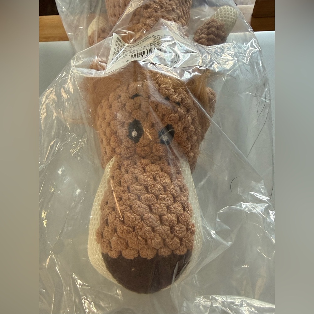 🦁 Plush Indestructible Dog Toy
